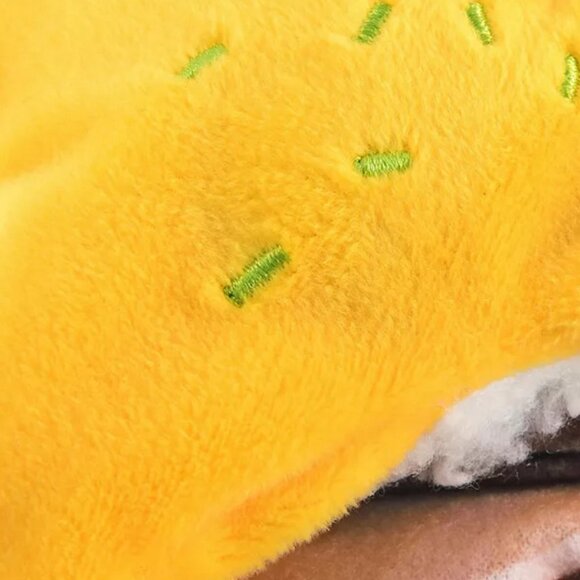 NWT ~ Barking Brunch: Benny's Benedict Dog Toy ~ 5.9" (L) x 4.7" (W) x 3.5" (H) - Picture 14 of 14